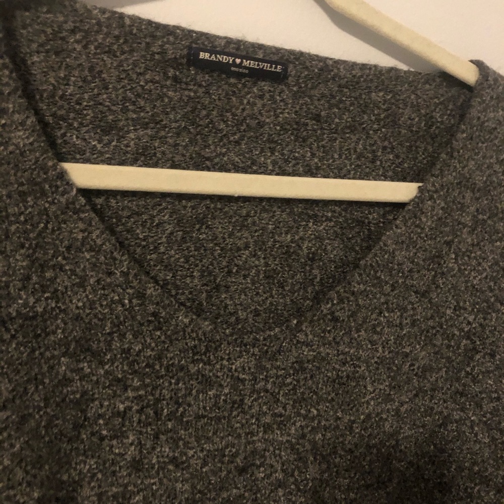 grey brandy Melville wool sweater - Picture 2 of 5
